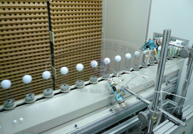 高爾夫球自動(dòng)噴涂線(xiàn)