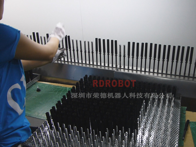 電子煙桿自動(dòng)噴涂流水線(xiàn)